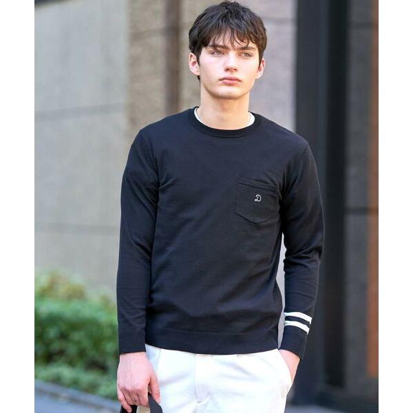 DRESSTERIOR / ドレステリア コットンシルク クルーニット