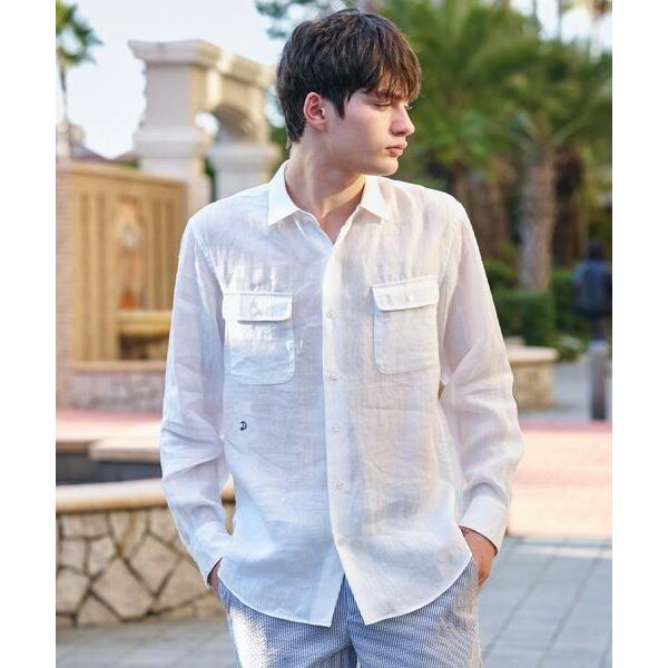 DRESSTERIOR / ドレステリア ガーメンドダイ ピュアリネンシャツ