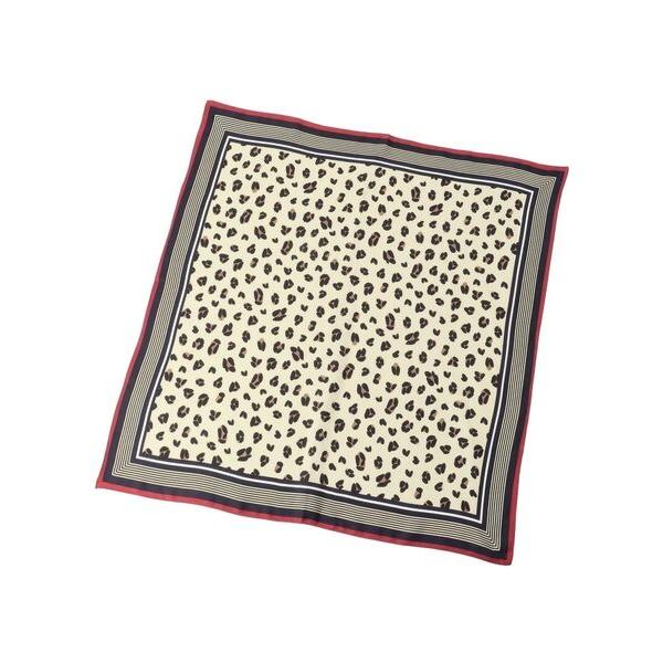 DRESSTERIOR / ドレステリア レオパードシルクスカーフ