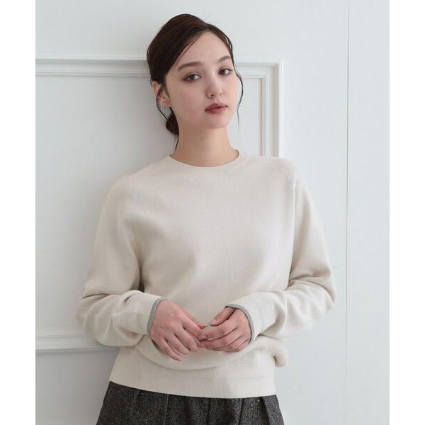 DRESSTERIOR / ドレステリア 【6色展開】ウォッシャブルコットンカシミヤ混配色ニット