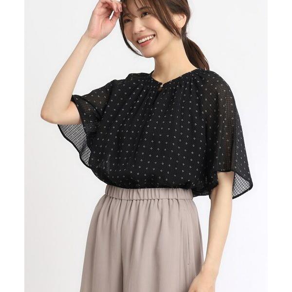 Reflect / リフレクト 【手洗い可】サッカープリントブラウス