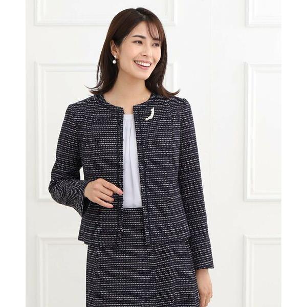 Reflect / リフレクト 【フォーマル/セットアップ可】ツイードジャケット