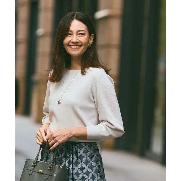 Reflect / リフレクト 【選べる6色／長く着られる◎】ボートネックニット