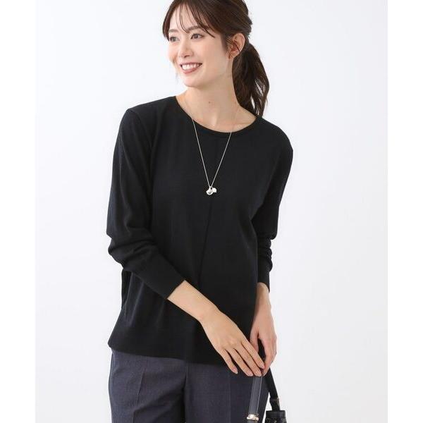 Reflect / リフレクト 【ちくちくしない／アンサンブル可／通勤におすすめ◎】オフボディニット