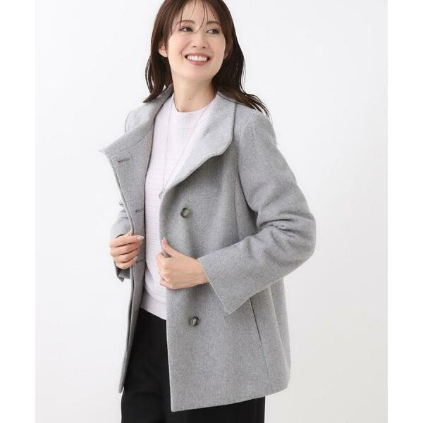 Reflect / リフレクト 【衿が顔に当たらない◎】スタンドネックミドルコート