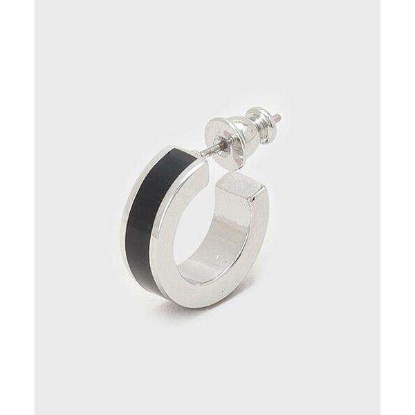 TAKEO KIKUCHI / タケオキクチ ブラックエポラインピアス