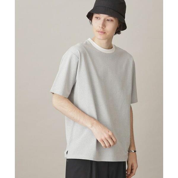 THE SHOP TK / ザ ショップ ティーケー カットジャガード半袖Tシャツ