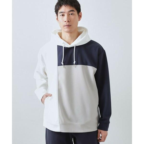 THE SHOP TK / ザ ショップ ティーケー 【大人の為の絶妙バランス】パネル切替パーカ 濯...