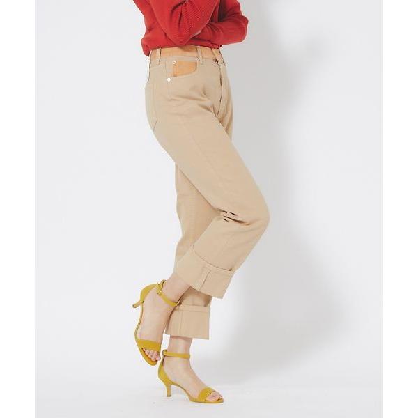 qualite / カリテ 【SERGE】SUEDE BELT/STAPLE.SP　デニムパンツ