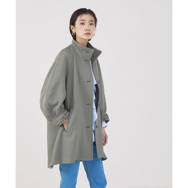 qualite / カリテ バイカラーカルゼフォルムコート
