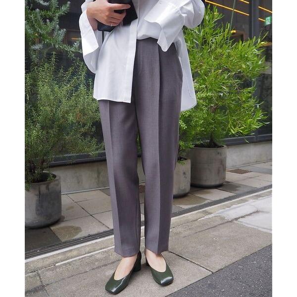 qualite / カリテ 【ベストセラー】ダブルクロスセンタープレスパンツ