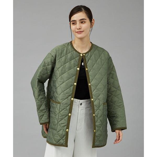 qualite / カリテ 【TRADITIONAL WEATHERWEAR】キルティングノーカラー...