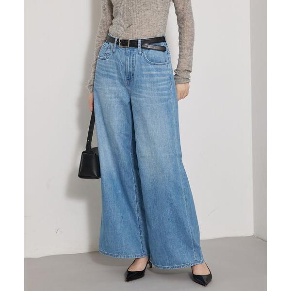 qualite / カリテ 【HealthyDENIM】WildGingerEasy ワイドデニム