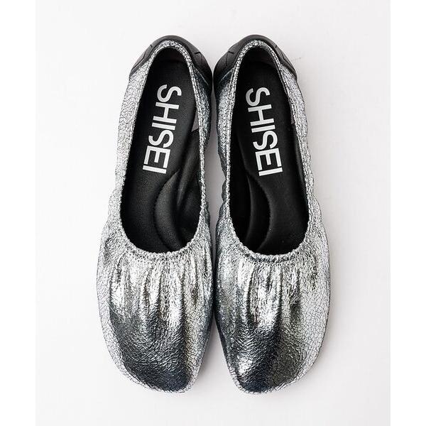 qualite / カリテ 【SHISEI】BALLET METALIC バレエシューズ シルバー