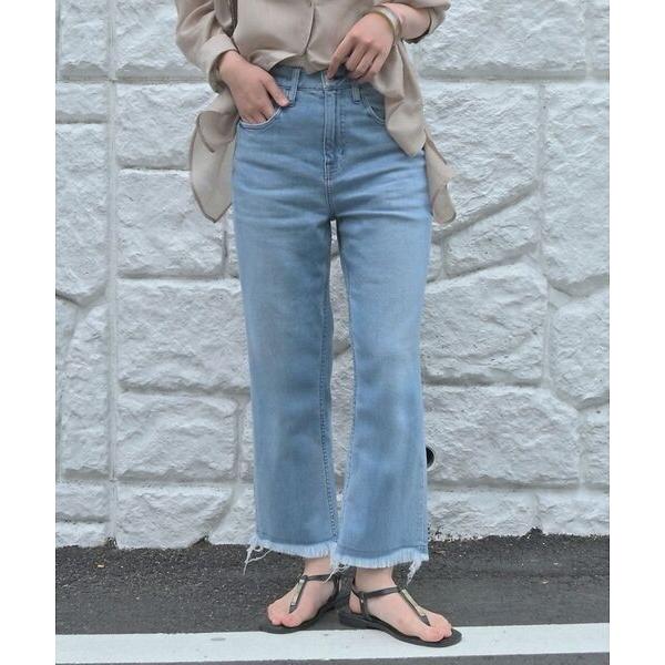 qualite / カリテ 【healthy denim】Nachos フレアデニムパンツ