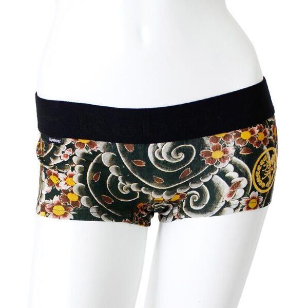 SHIFFON / シフォン 【RebeL】レディース梵天コラボ渦巻桜プリントアンダーウェア