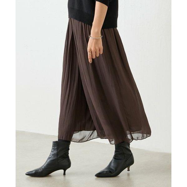 BEARDSLEY / ビアズリー NEWシワシフォンギャザーパンツ