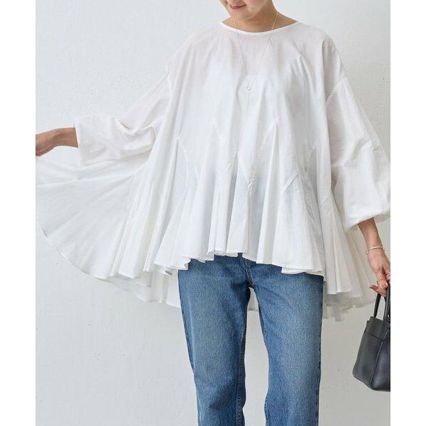 BEARDSLEY / ビアズリー 花びらフレアーブラウス