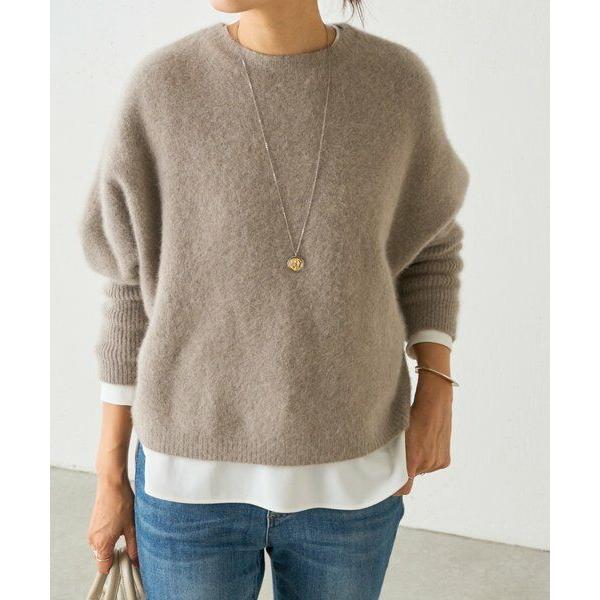 BEARDSLEY / ビアズリー FOXウール後ろボタンニット