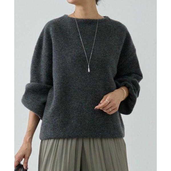 BEARDSLEY / ビアズリー ウールパイルニットプルオーバー