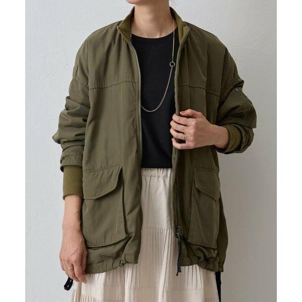 BEARDSLEY / ビアズリー フレアMA-1ブルゾン