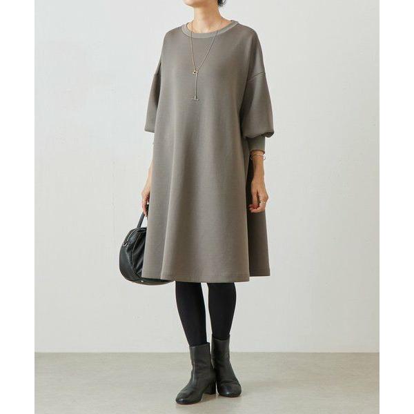 BEARDSLEY / ビアズリー 袖パフダンボールワンピース