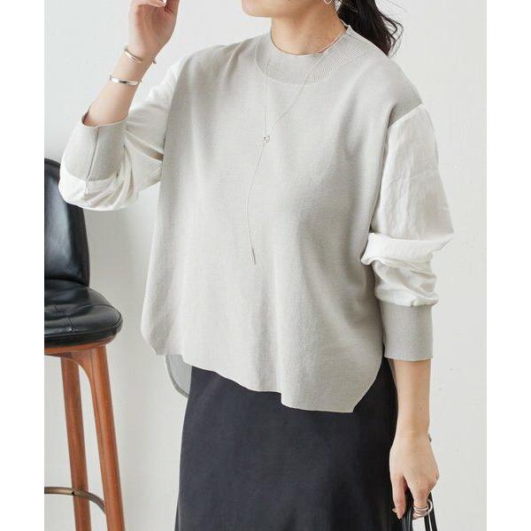 BEARDSLEY / ビアズリー フハクコンビボーダーニット