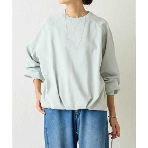 BEARDSLEY / ビアズリー コットン裾バルーンプルオーバー