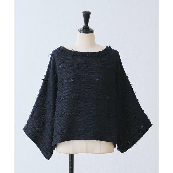 BEARDSLEY / ビアズリー チェックフリンジプルオーバー