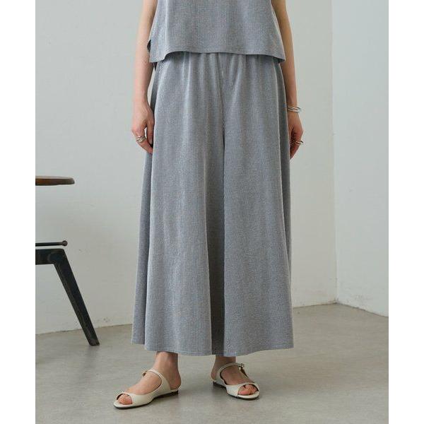 BEARDSLEY / ビアズリー サッカーウエストリブパンツ【接触冷感】