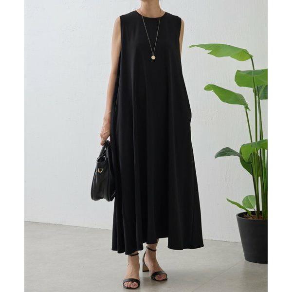 BEARDSLEY / ビアズリー ストレッチジョーゼットマキシワンピ