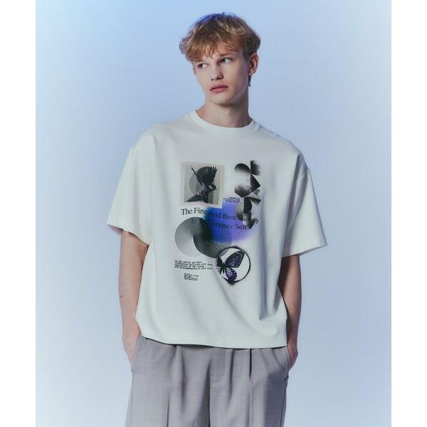 tk.TAKEO KIKUCHI / ティーケー タケオキクチ NATURE COLLAGE Tシャ...