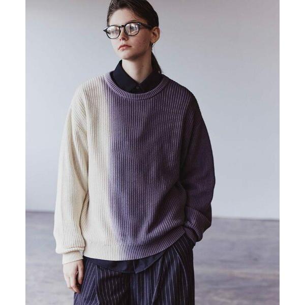 tk.TAKEO KIKUCHI / ティーケー タケオキクチ グラデダイニットプルオーバー
