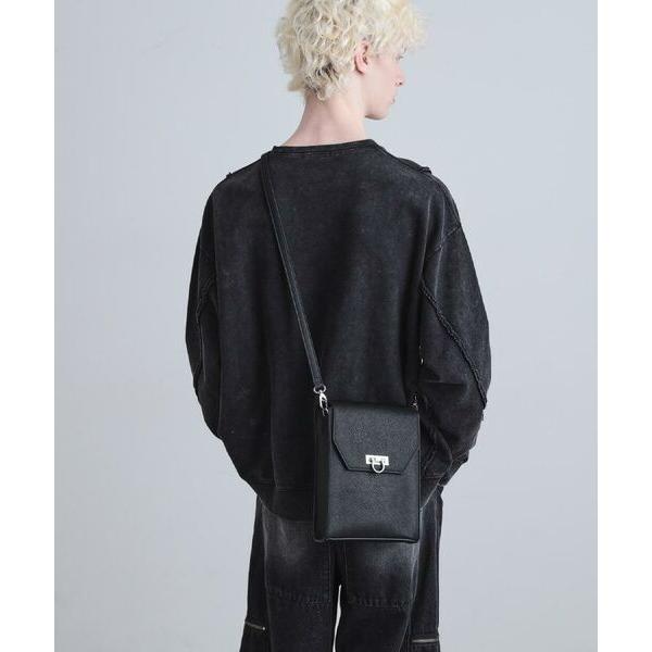 tk.TAKEO KIKUCHI / ティーケー タケオキクチ スクエアボックスショルダーバッグ（ユ...