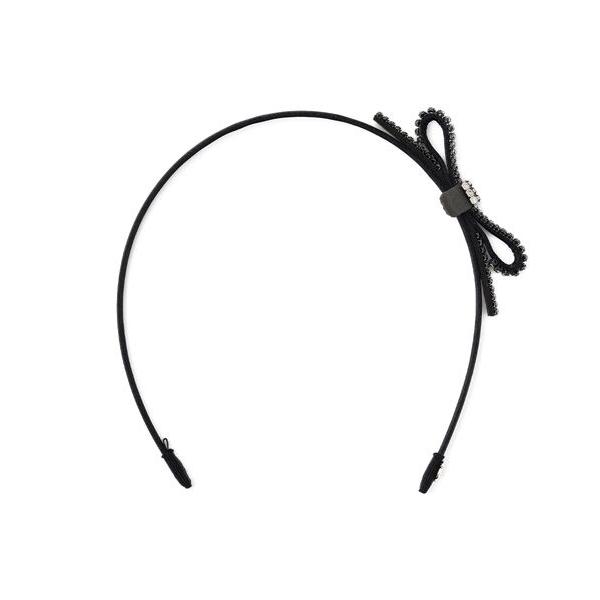 Complex Biz / コンプレックスビズ クリスタルメッシュパヴェリボン ヘアバンド