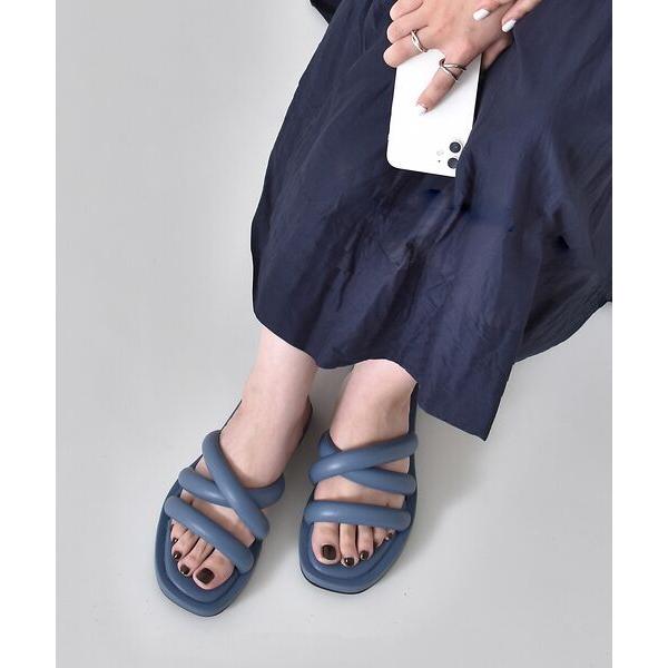 Au BANNISTER / オゥ バニスター 【WEB限定】厚底 チューブ クッション フラット ...