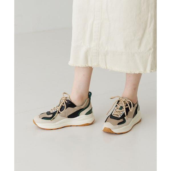 Au BANNISTER / オゥ バニスター 配色ボリュームスニーカー