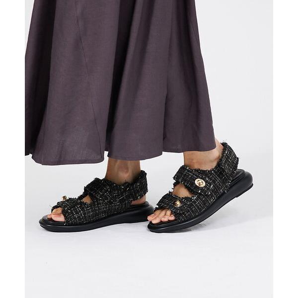 Au BANNISTER / オゥ バニスター ベルクロスポーツサンダル