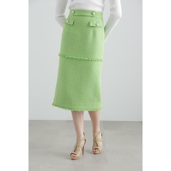 PINKY &amp; DIANNE / ピンキーアンドダイアン ◆ツイードセットアップスカート