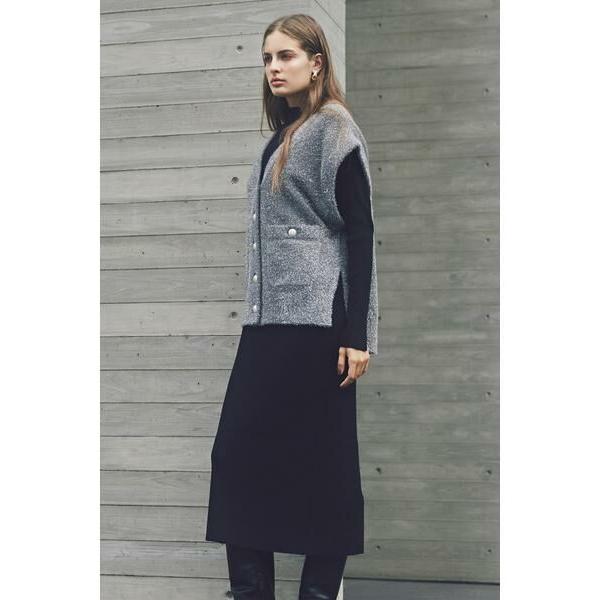 PINKY &amp; DIANNE / ピンキーアンドダイアン ラメジレ付きニットワンピース