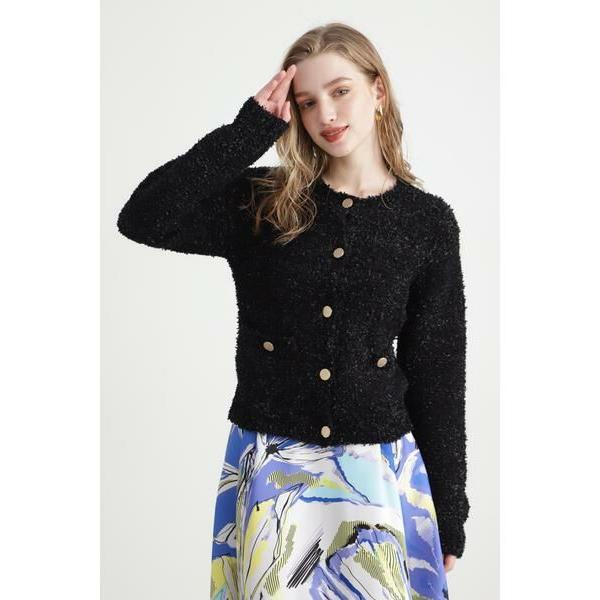 PINKY &amp; DIANNE / ピンキーアンドダイアン ◆フラッグモールボーダーカーディガン