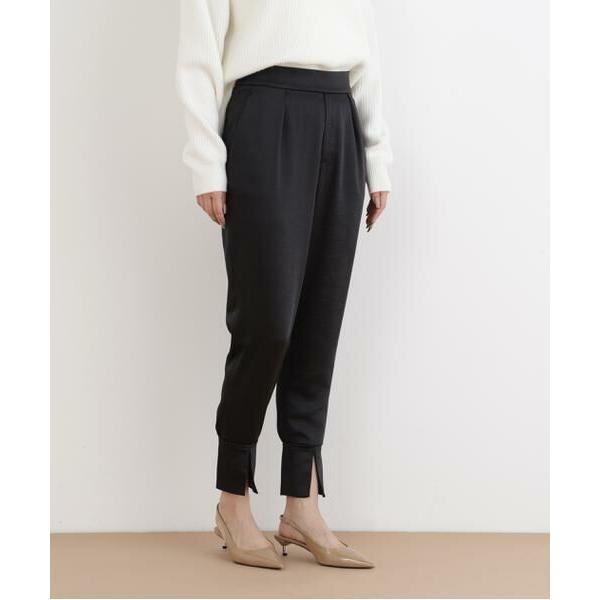 PINKY &amp; DIANNE / ピンキーアンドダイアン ◆サテンジョガーパンツ