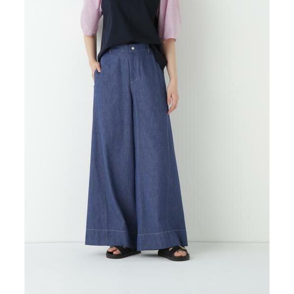 human woman / ヒューマンウーマン ◆ライトオンスデニムツイストバギーパンツ