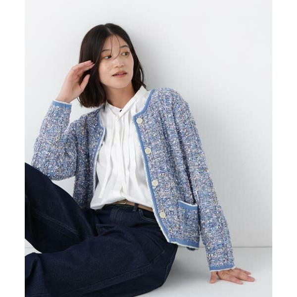 human woman / ヒューマンウーマン ◆ツィードニットＪＫ