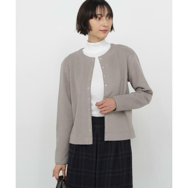 human woman / ヒューマンウーマン ◆ミルドジャージーリングドットカーディガン 26FW