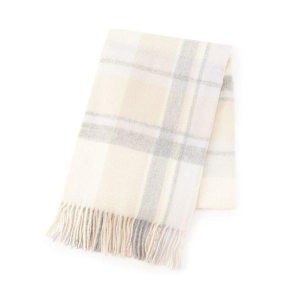 Couture Brooch / クチュールブローチ ふんわり仕上げ チェックストール