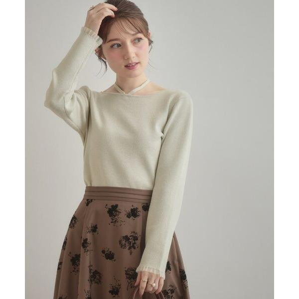 Couture Brooch / クチュールブローチ 【大人可愛い・リボン取り外し可】前後2WAYラ...