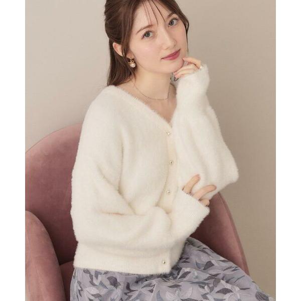 Couture Brooch / クチュールブローチ 【ふわふわ/前後2WAY】フェザーカーディトッ...