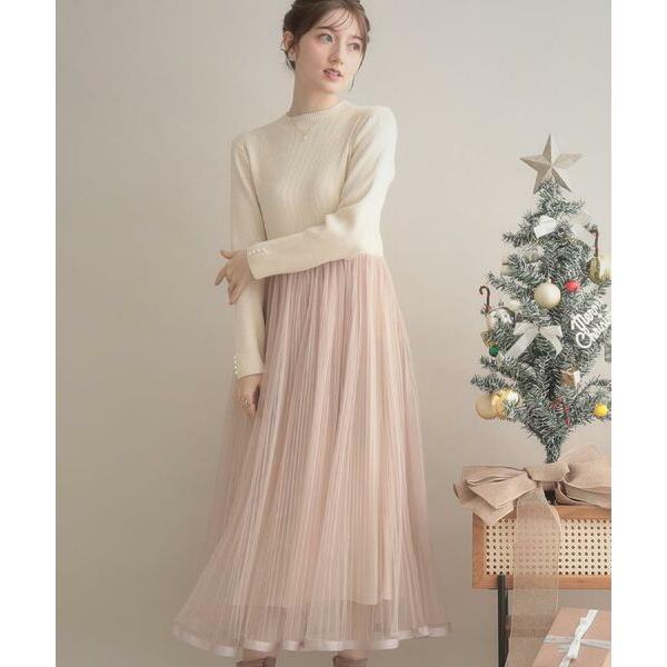 Couture Brooch / クチュールブローチ 【S-LL/キラキラリブニット】チュールドッキ...