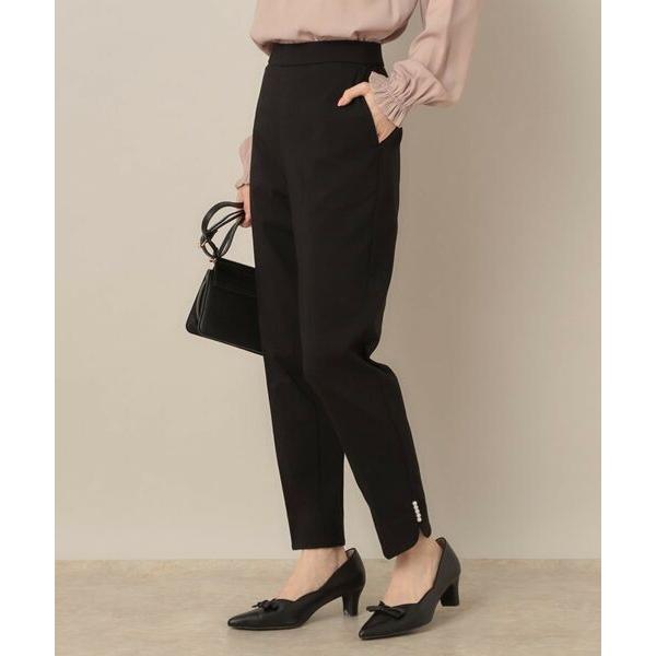 Couture Brooch / クチュールブローチ ポイントパール調ハイパーストレッチパンツ